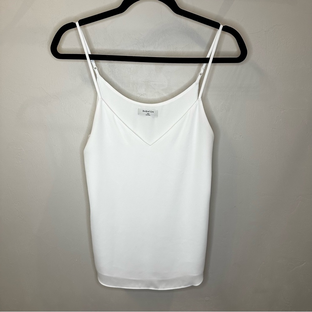NWT White Aritzia Everly Camisole